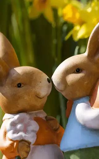 Play Easter Bunny Live Wallpaper HD  and enjoy Easter Bunny Live Wallpaper HD with UptoPlay