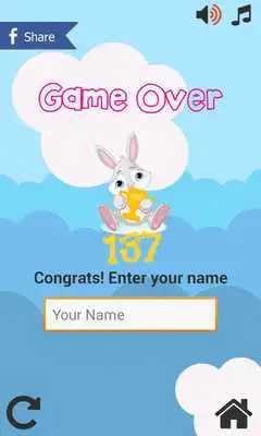 Play Easter Cute Bunny Jump