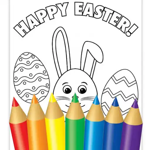 Play Easter egg coloring pages APK