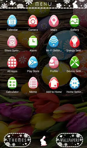 Play Easter Eggs  Tulips Theme