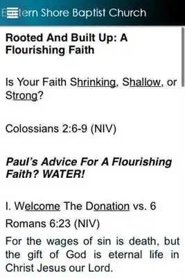 Play Eastern Shore Baptist Church