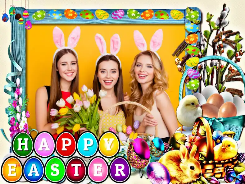 Play Easter Photo Frame 2023 as an online game Easter Photo Frame 2023 with UptoPlay