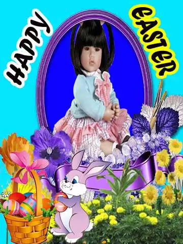Play Easter Photo Frames HD as an online game Easter Photo Frames HD with UptoPlay