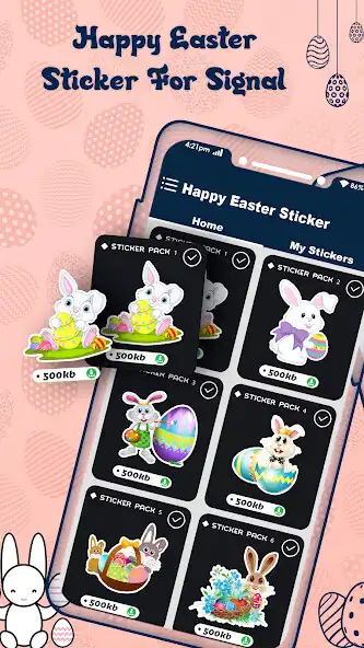 Play Easter Stickers For Signal App  and enjoy Easter Stickers For Signal App with UptoPlay