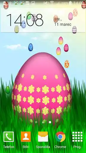 Play Easter Wallpaper Animated Eggs