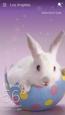 Play Easter Weather Live Background