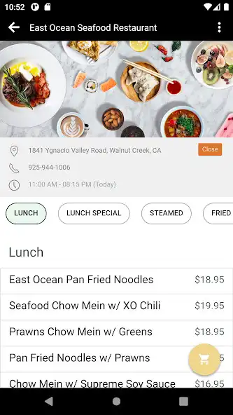 Play East Ocean Seafood Restaurant as an online game East Ocean Seafood Restaurant with UptoPlay
