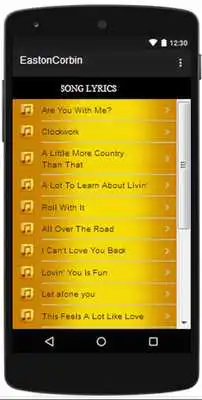 Play Easton Corbin songs  lyrics, hot