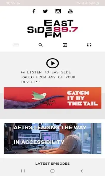 Play EastsideFM 89.7 as an online game EastsideFM 89.7 with UptoPlay