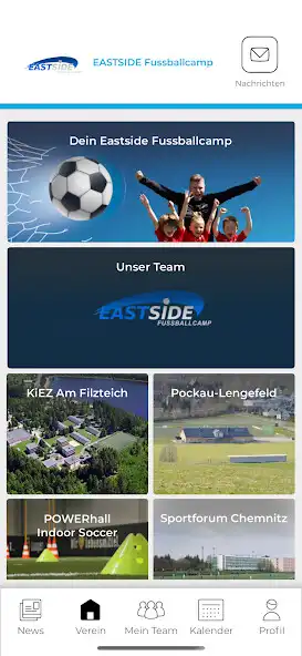 Play EASTSIDE FUSSBALLCAMP as an online game EASTSIDE FUSSBALLCAMP with UptoPlay