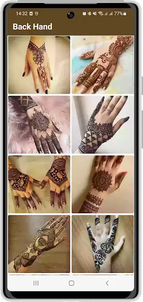 Play Easy Arabic Mehandi Design as an online game Easy Arabic Mehandi Design with UptoPlay