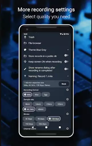 Play Easy Audio Recorder as an online game Easy Audio Recorder with UptoPlay