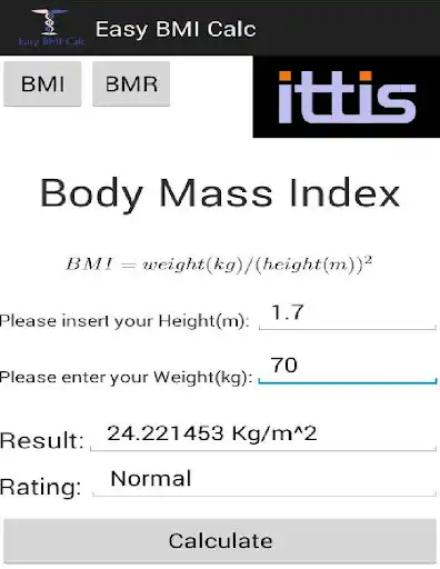 Play Easy BMI Calc Play Easy BMI Calc