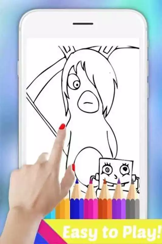 Play Easy Book Coloring for Rabbids by Fans