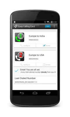 Play Easy Calling Card