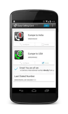 Play Easy Calling Card