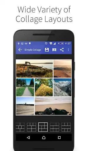 Play Easy Collage - Picture Collage Maker as an online game Easy Collage - Picture Collage Maker with UptoPlay