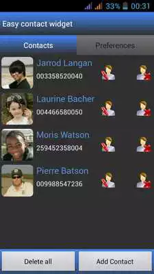Play Easy Contact Widget