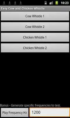 Play Easy Cow and Chicken Whistle Play Easy Cow and Chicken Whistle
