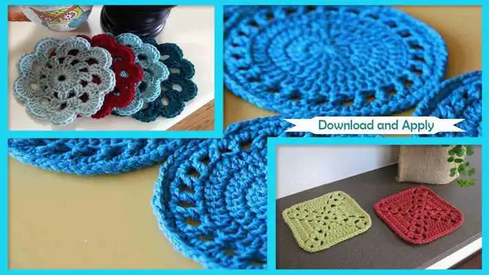 Play Easy Crochet Coaster Patterns