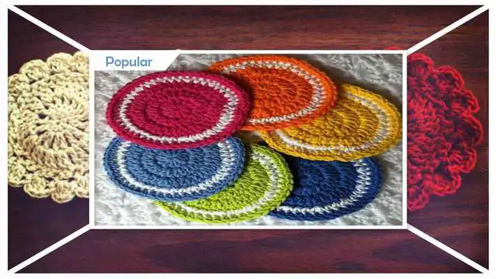 Play Easy Crochet Coaster Patterns