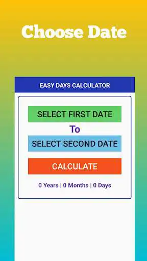 Play Easy Days Calculator  and enjoy Easy Days Calculator with UptoPlay
