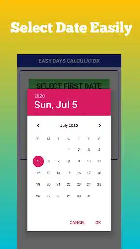 Play Easy Days Calculator as an online game Easy Days Calculator with UptoPlay