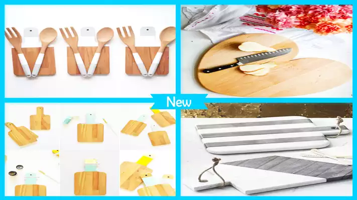 Play Easy DIY Colorblock Cutting Boards