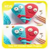 Free play online Easy DIY Crochet Heart Projects APK