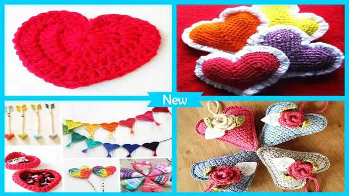 Play Easy DIY Crochet Heart Projects