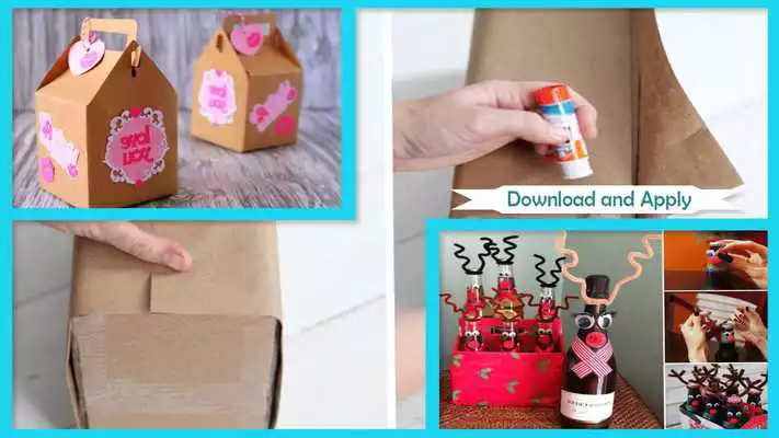 Play Easy DIY Drink Carton Gift Box Play Easy DIY Drink Carton Gift Box