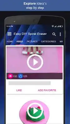 Play Easy DIY Spiral Eraser