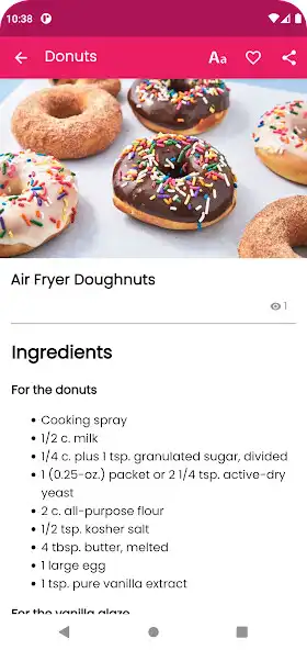 Play Easy Donuts Recipe as an online game Easy Donuts Recipe with UptoPlay