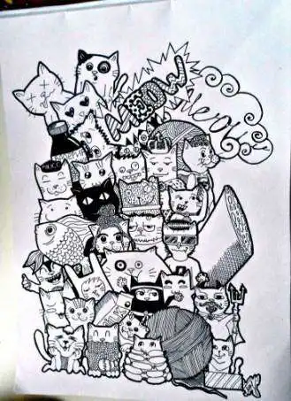 Play easy doodle art as an online game easy doodle art with UptoPlay