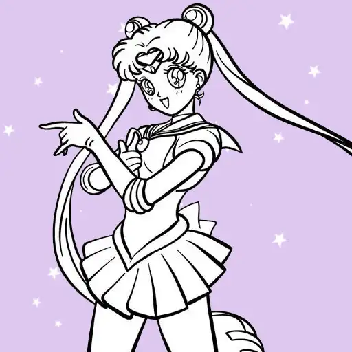 Play Easy Draw Sailor Moon APK