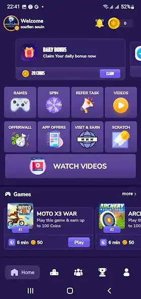 Play Easy Earn : Easy Money as an online game Easy Earn : Easy Money with UptoPlay