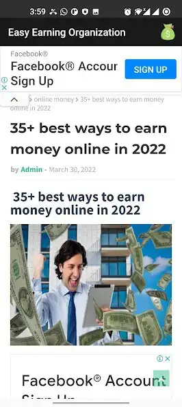 Play Easy Earning Organization as an online game Easy Earning Organization with UptoPlay