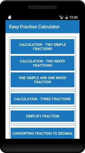 Play Easy Fraction Calculator  and enjoy Easy Fraction Calculator with UptoPlay
