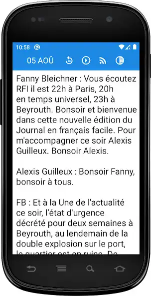 Play Easy French News as an online game online Easy French News with UptoPlay Play Easy French News as an online game Easy French News with UptoPlay