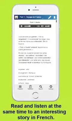 Play Easy French Stories for Beginner, Voyage en France