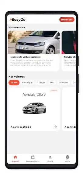 Play EasyGo - Location de voitures  and enjoy EasyGo - Location de voitures with UptoPlay