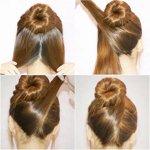 Free play online Easy Hairstyles Tutorial APK