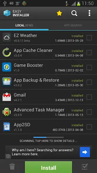 Play Easy Installer - Apps On SD as an online game Easy Installer - Apps On SD with UptoPlay