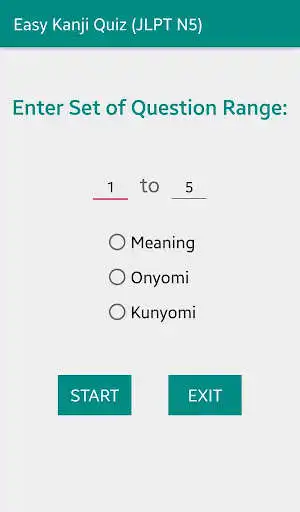 Play Easy Kanji Quiz (JLPT N5) as an online game Easy Kanji Quiz (JLPT N5) with UptoPlay