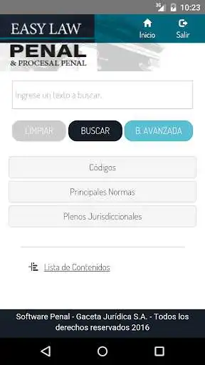 Play APK Easy Law Penal  and enjoy Easy Law Penal with UptoPlay pe.com.gacetapenal.easylawpenal