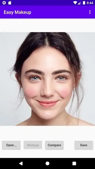 Play Easy Makeup as an online game Easy Makeup with UptoPlay