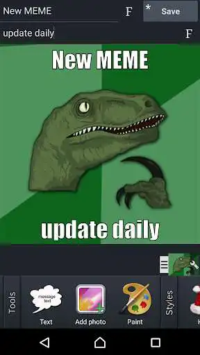 Play Easy Meme Maker  and enjoy Easy Meme Maker with UptoPlay