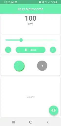 Play Easy Metronome as an online game Easy Metronome with UptoPlay