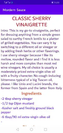 Play Easy modern sauces recipes  and enjoy Easy modern sauces recipes with UptoPlay