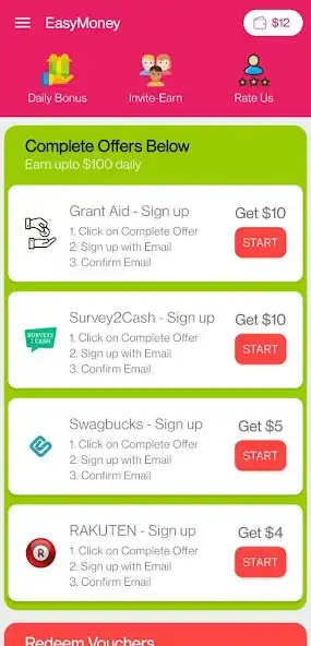 Play EasyMoney - Make Money Online  and enjoy EasyMoney - Make Money Online with UptoPlay